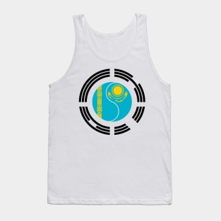 Kazakhstani Korean Multinational Patriot Flag Series Tank Top